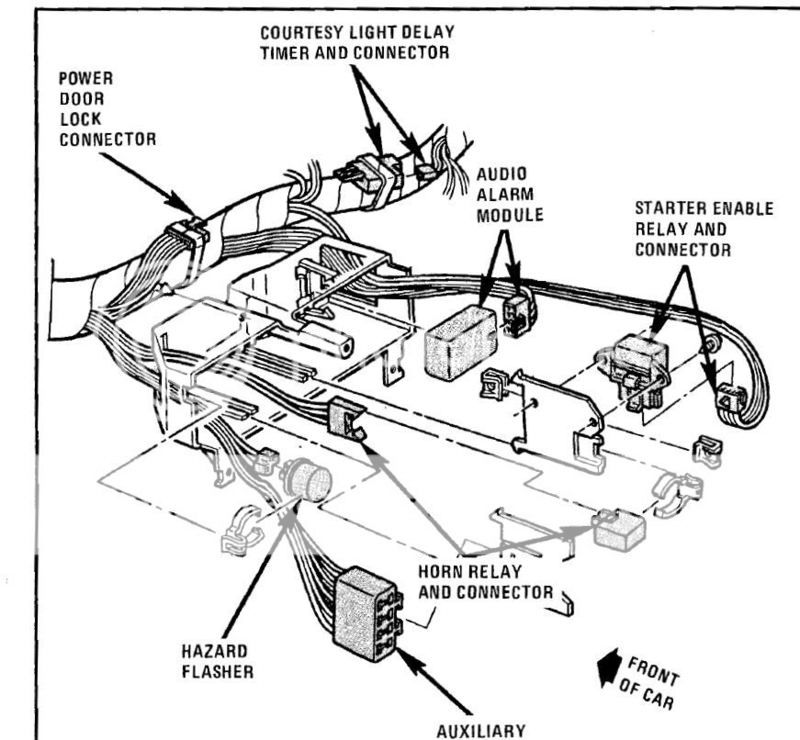 1987 Corvette Engine Diagram